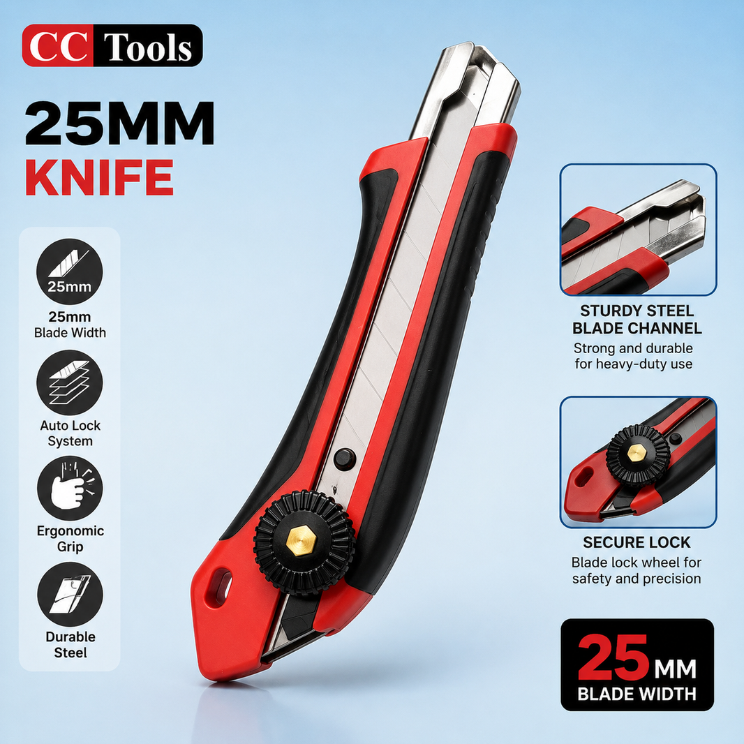 25mm Extra Heavy-Duty Utility Knife