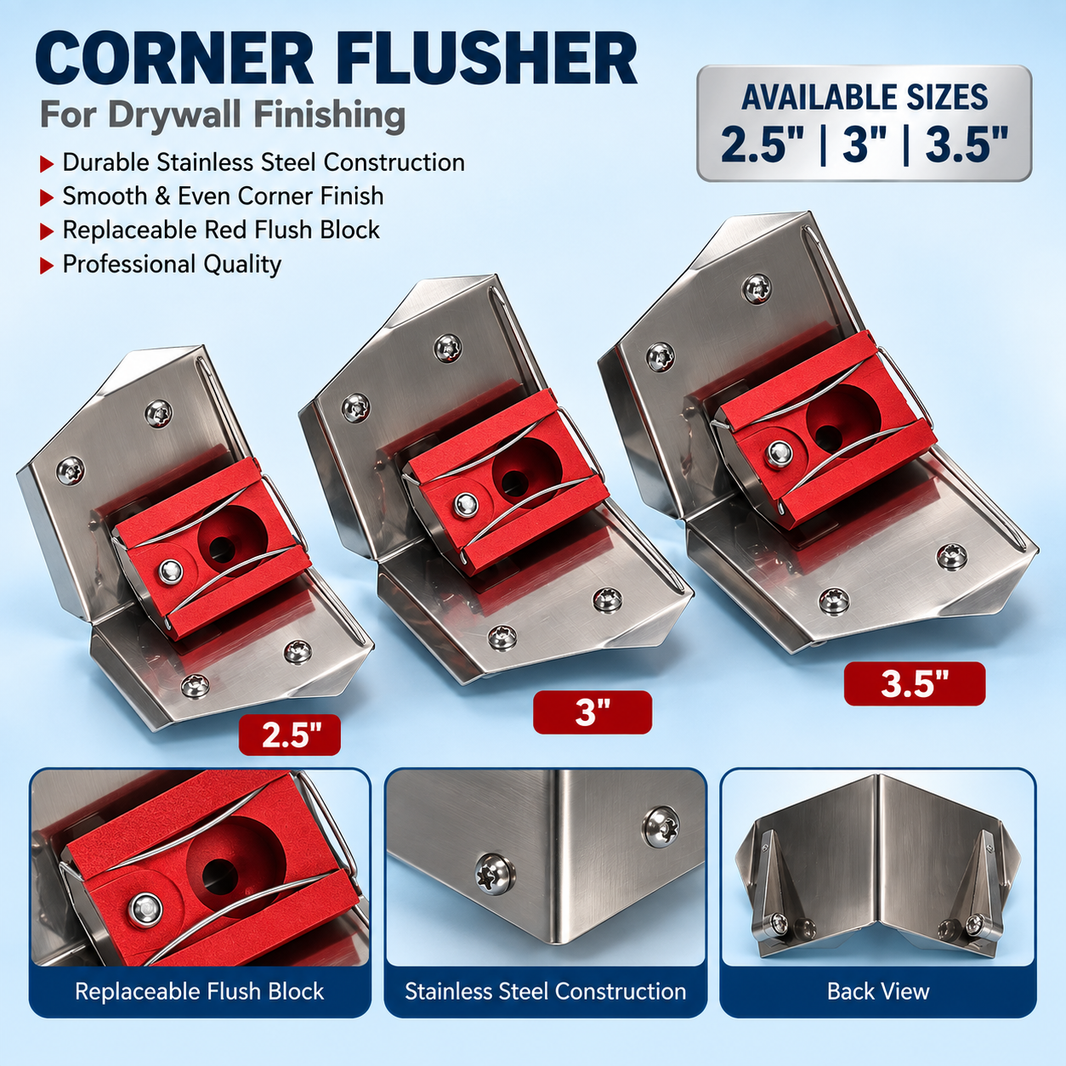 Corner Flusher 2.5", 3", 3.5".