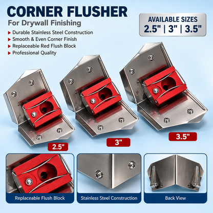 Corner Flusher 2.5", 3", 3.5".