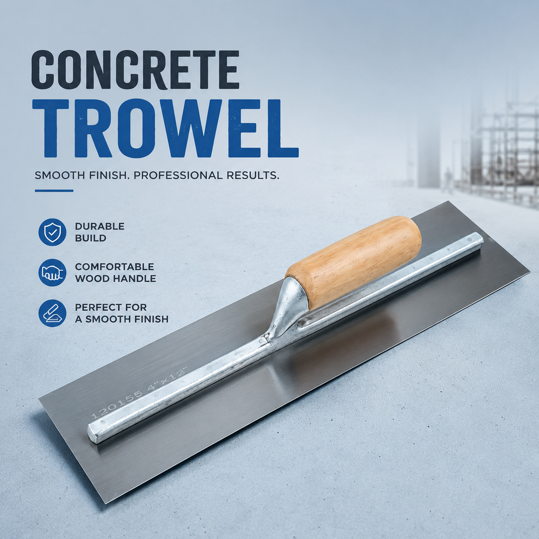 Plastering Trowel Finishing (Wood Handle)