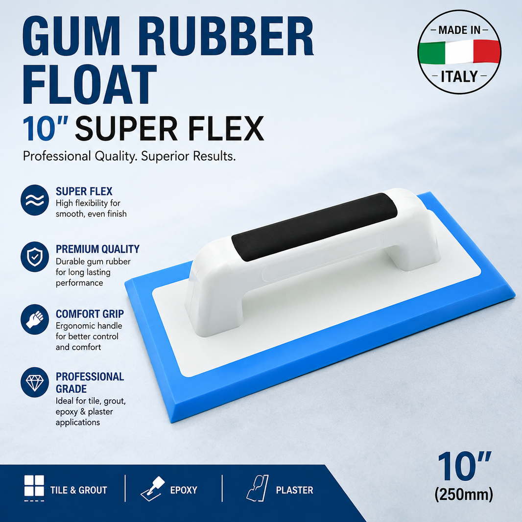 Gum Rubber Float 10in Super Flex Italy