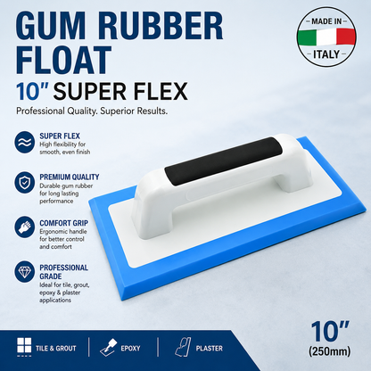 Gum Rubber Float 10in Super Flex Italy