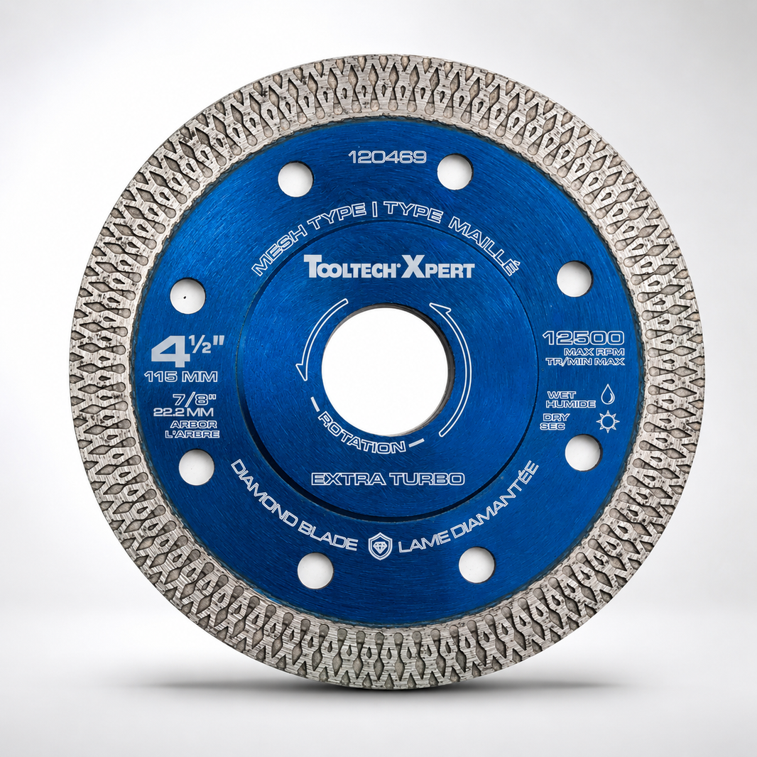 Mesh Rim Diamond Tile Saw Blade