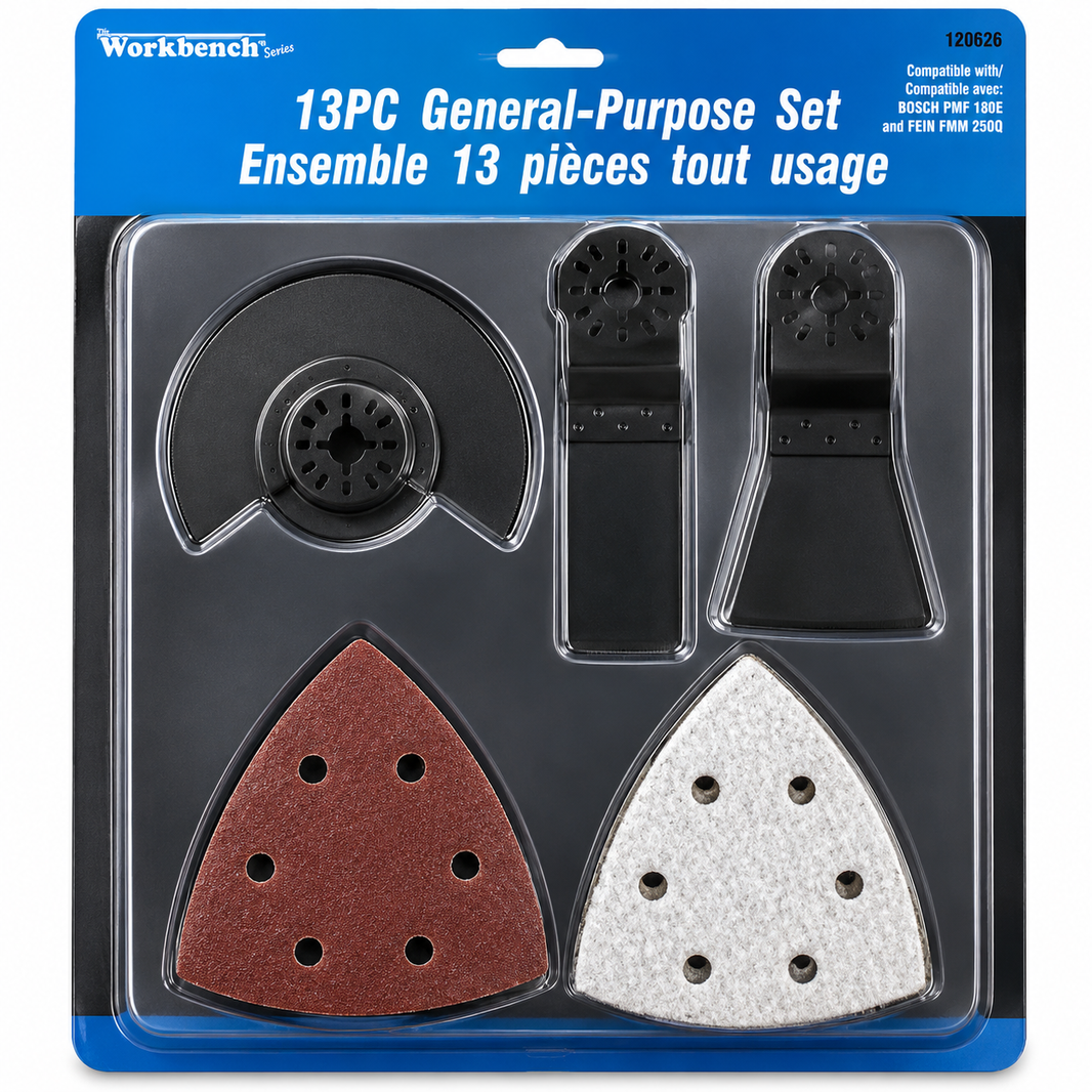 13PC Multi Tool General Purpose Accessory Set