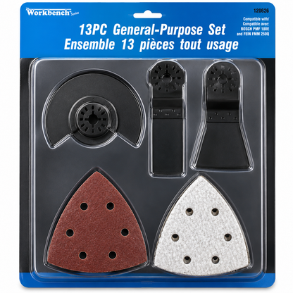 13PC Multi Tool General Purpose Accessory Set