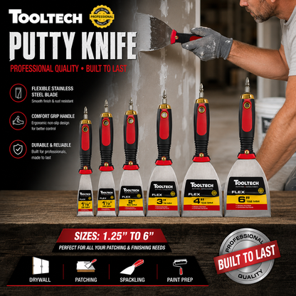 Putty Knife - With Bit Holder