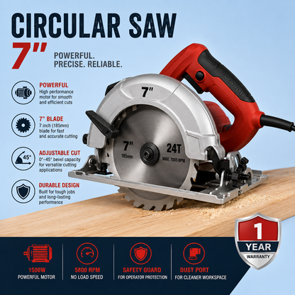 Circular Saw 7"