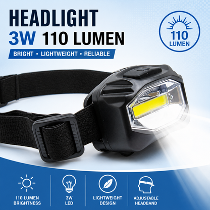 Headlight 3W 110 Lumen