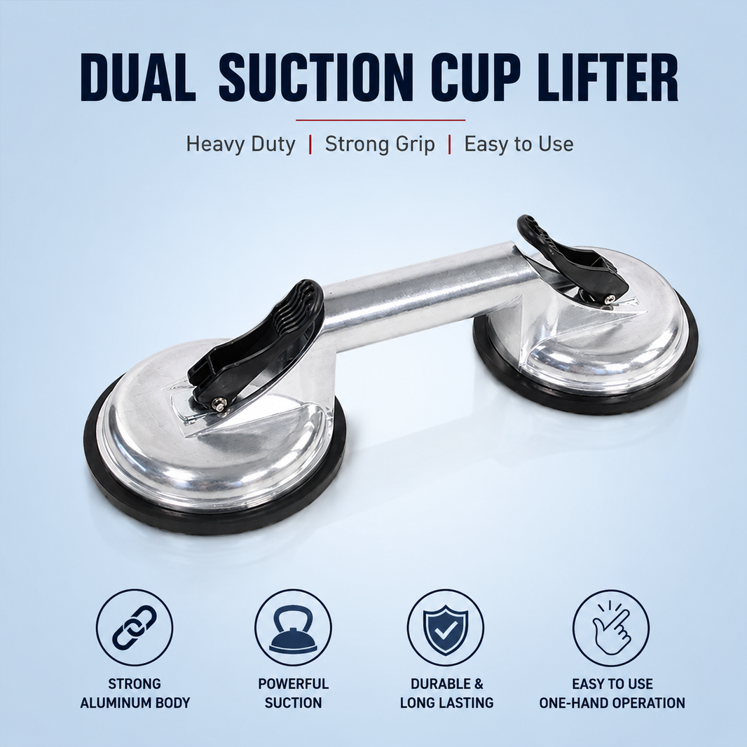 Suction Cup Lifter Aluminum Double