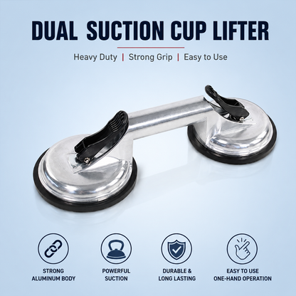 Suction Cup Lifter Aluminum Double