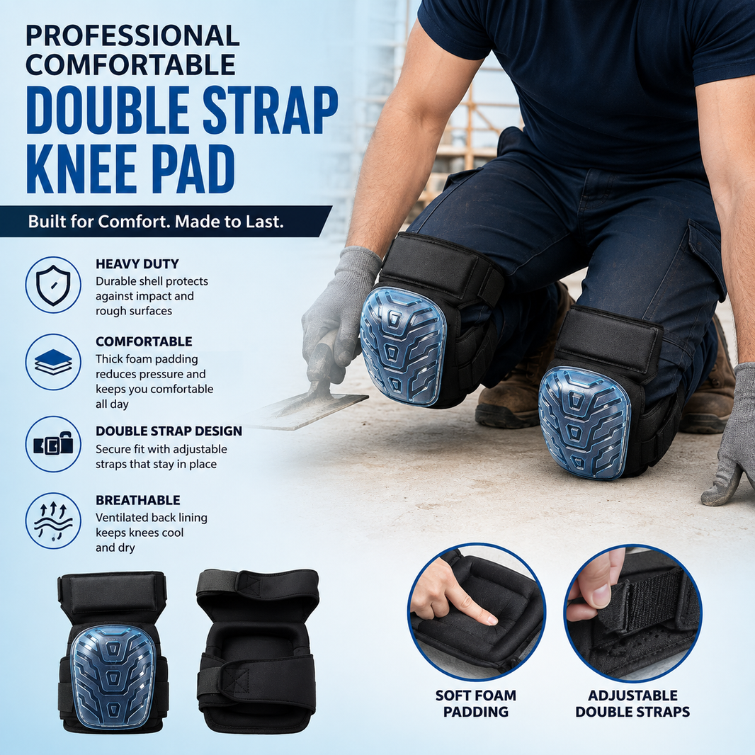 Knee Pad Double Strap