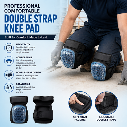 Knee Pad Double Strap