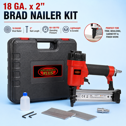 18 GA. X 2" BRAD NAILER KIT