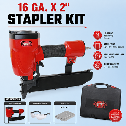 16 GA. X 2" STAPLER KIT