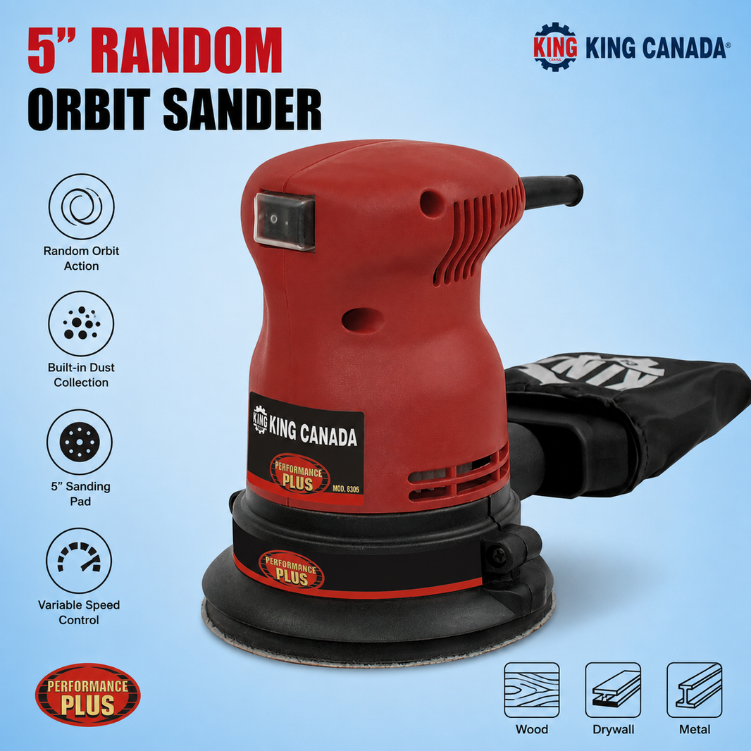 5" RANDOM ORBIT SANDER