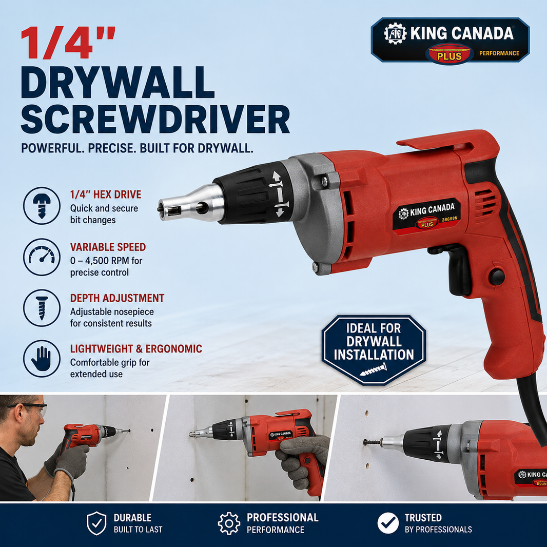 1/4'' DRYWALL SCREWDRIVER