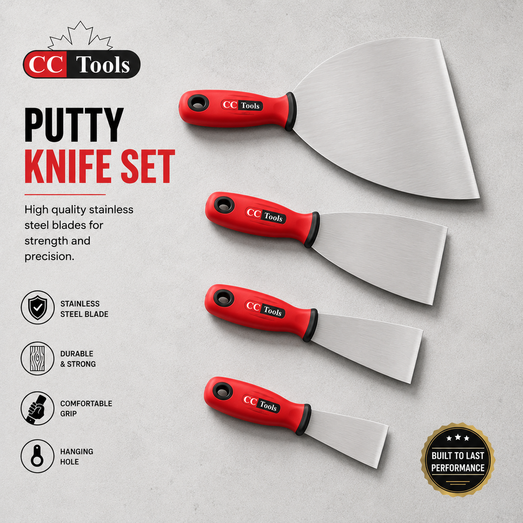 Putty Knife - PP & TPE Handle