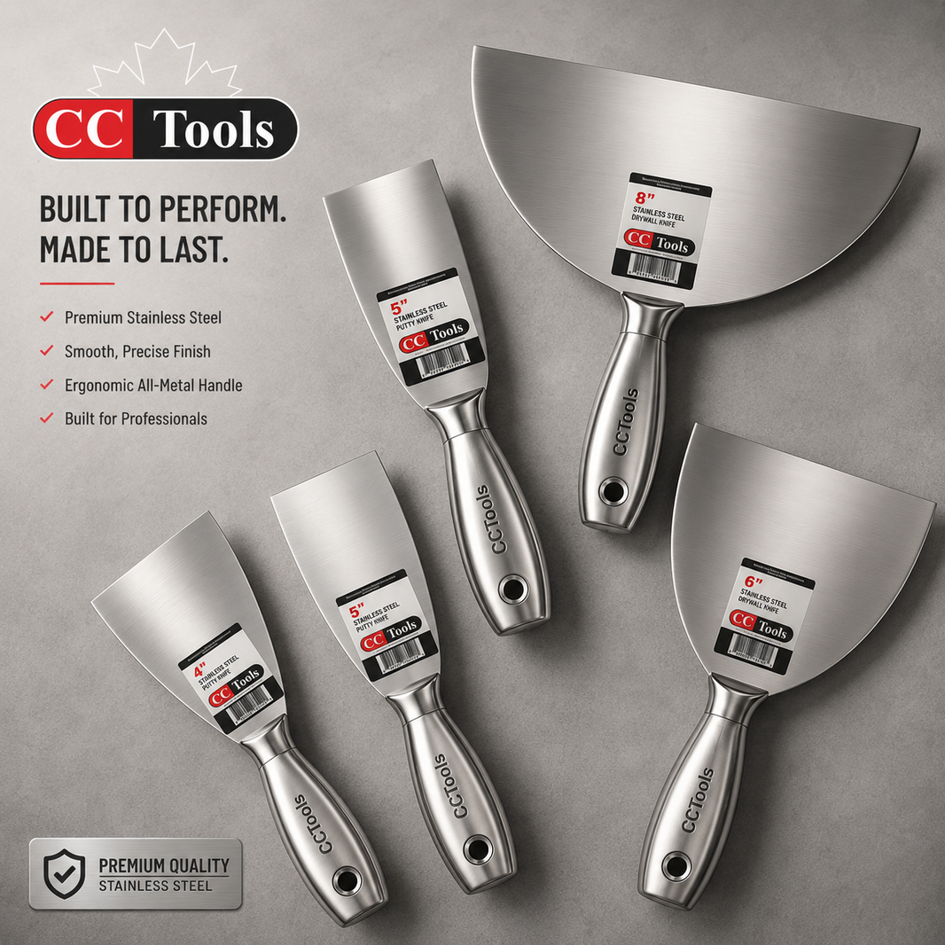 Putty Knives- ALL STAINLESS STEEL