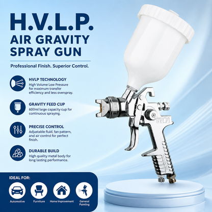 H.V.L.P. AIR GRAVITY SPRAY GUN