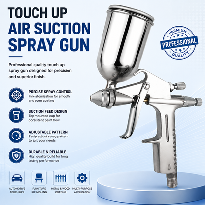 TOUCH UP AIR SUCTION SPRAY GUN