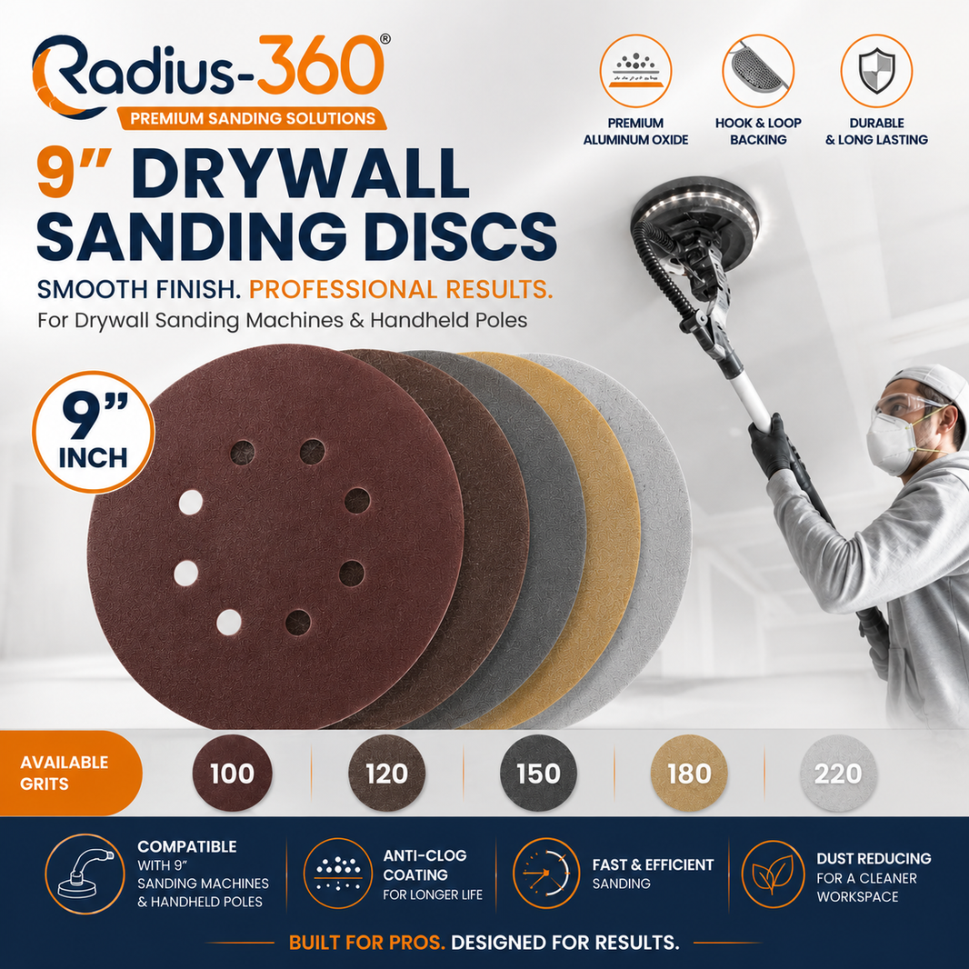 Radius 360 Sandpaper 9"
