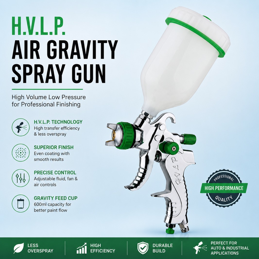 H.V.L.P. AIR GRAVITY SPRAY GUN