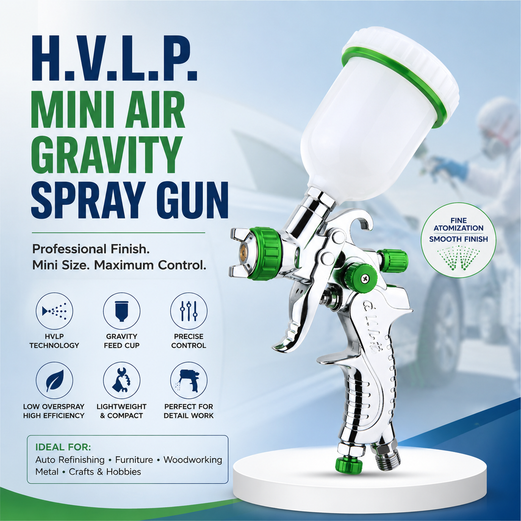 H.V.L.P. MINI AIR GRAVITY SPRAY GUN
