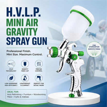 H.V.L.P. MINI AIR GRAVITY SPRAY GUN