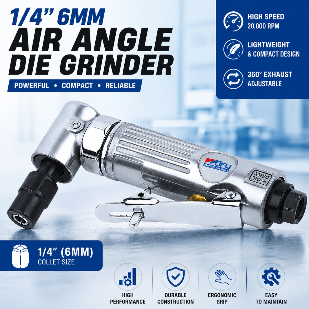 1/4” 6MM AIR ANGLE DIE GRINDER