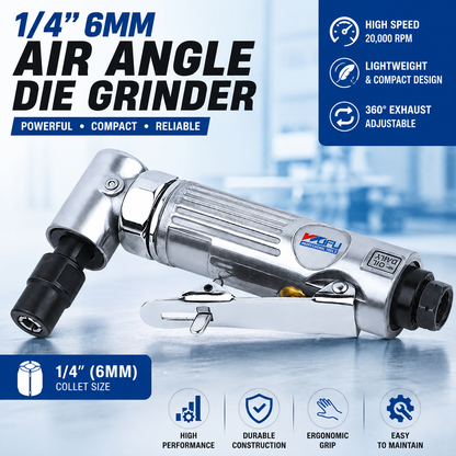 1/4” 6MM AIR ANGLE DIE GRINDER